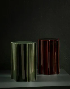 Pawn stoneware side table, Marie Michielssen