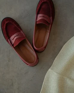 Penny Suede Loafers