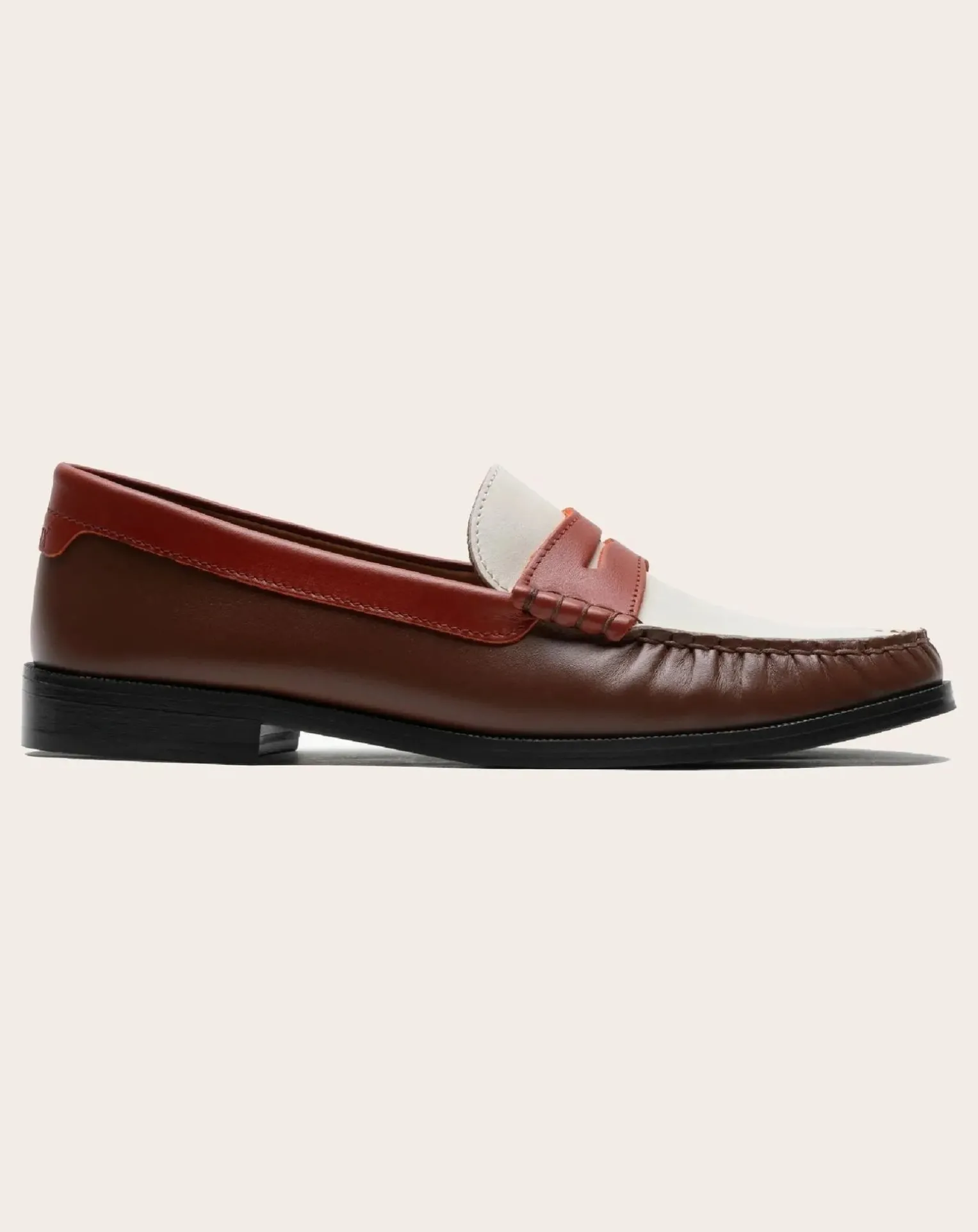 Penny Tricolor Loafers
