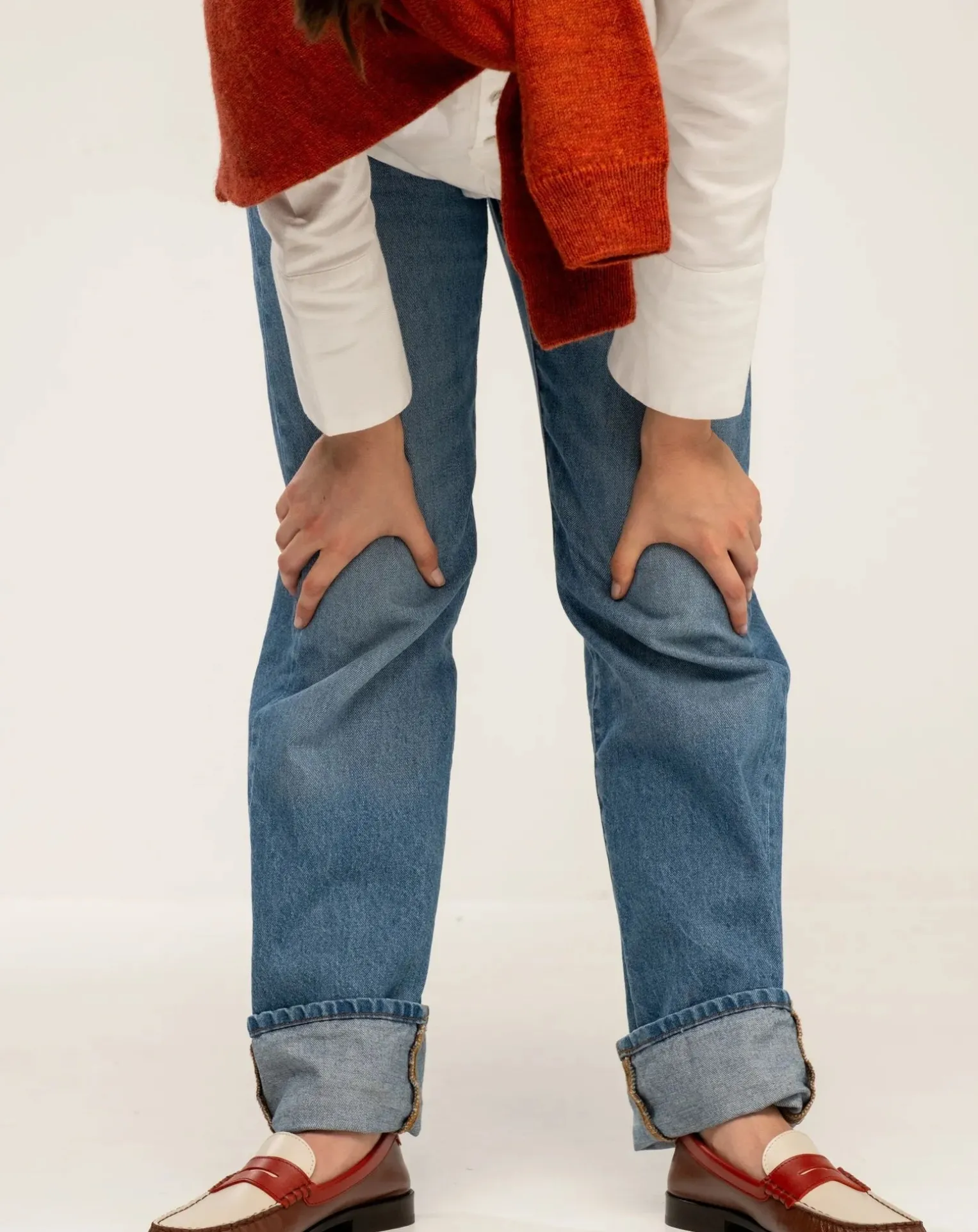 Penny Tricolor Loafers