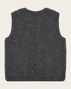 Pepitko Vest Wool Sleeveless Vest