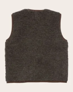 Pepitko Vest Wool Sleeveless Vest