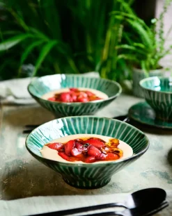 Plats Verde Lanza, Pascale Naessens - Set of 2