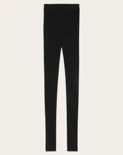 Pointelle Legging Merino Wool - Women's Collection