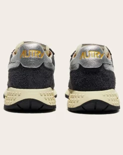 Reelwind Low Suede Metallic Sneakers