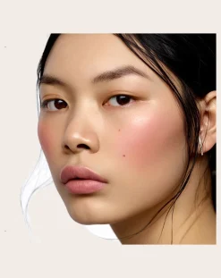 Refillable cheek and lip balm