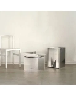 Rivet Aluminium Side Table