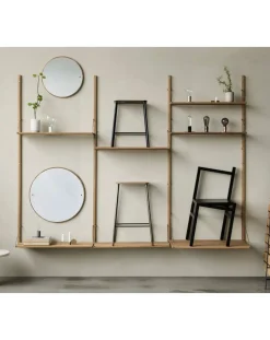 Round CM1 Wooden Mirror