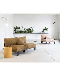 2-Seater Linen Sofa
