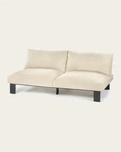 2-Seater Linen Sofa