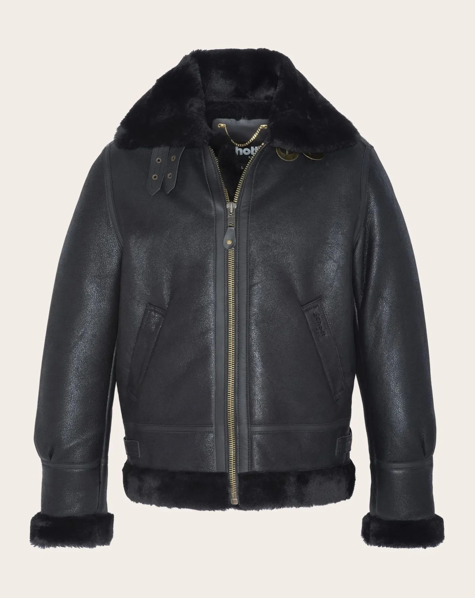 Sheepskin Leather Bomber