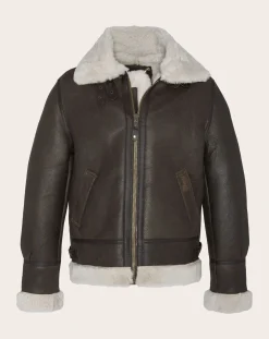 Sheepskin Leather Bomber