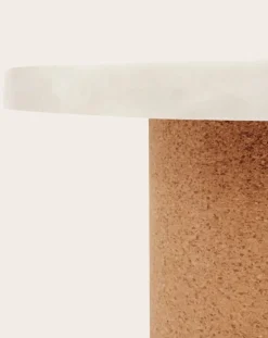 Sintra Side Table, Cork Base