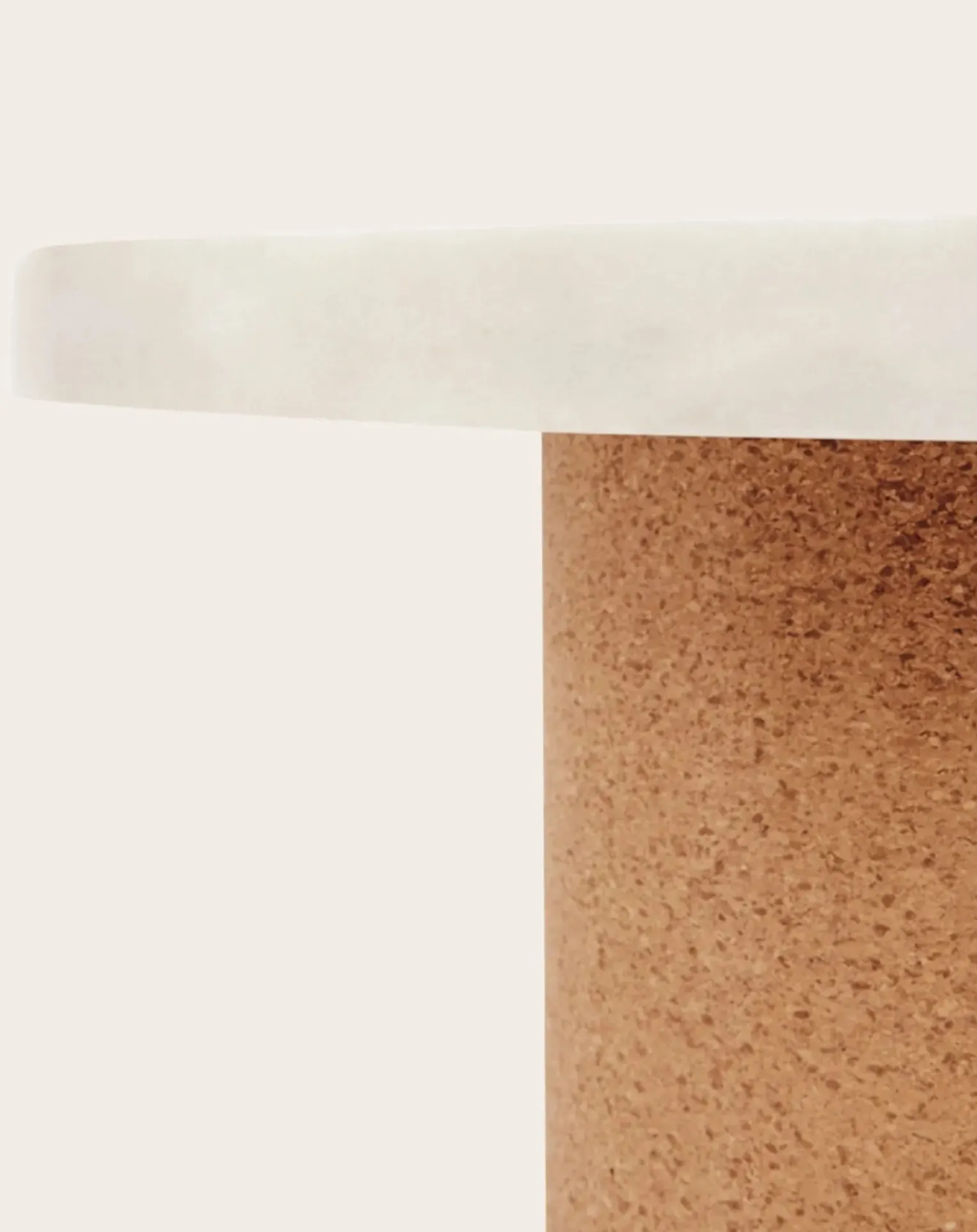 Sintra Side Table, Cork Base