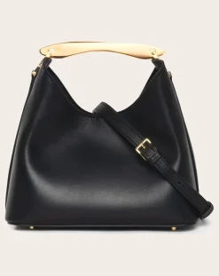 Small Boomerang Leather bag