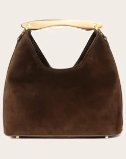 Small Boomerang Shearling bag