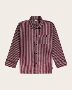 Striped Organic Cotton Pyjama Shirt