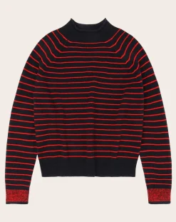 Striped Wool Sweater - Women's Collection