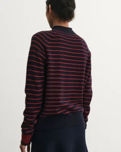 Striped Wool Sweater - Women's Collection