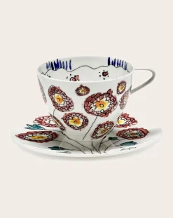Tasse et sous-tasse à Café Anemone, Serax for Marni - Set de 2