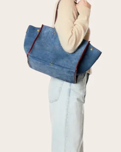 Tote bag Léon M Velvet crust