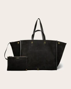 Tote bag Léon M Velvet crust