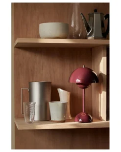 VP9 Flowerpot Portable Table Lamp, Vernon Panton