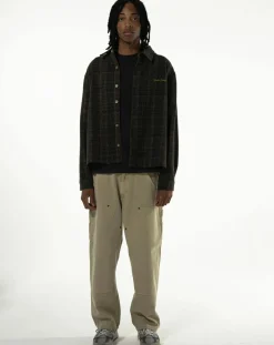 Washed Toffee Cotton Shirt