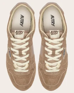 Windspin Low Suede and Leather Basket