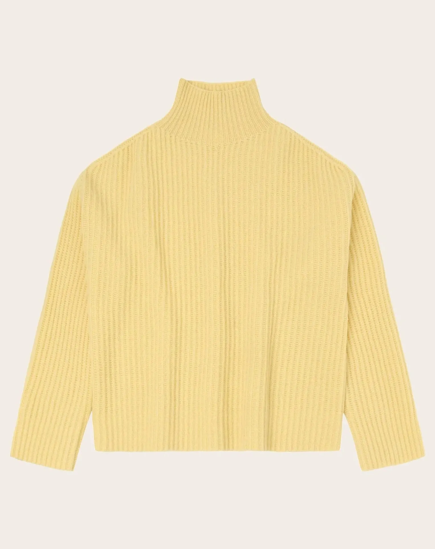 Wool Ribbed Sweater - Women's Collection
