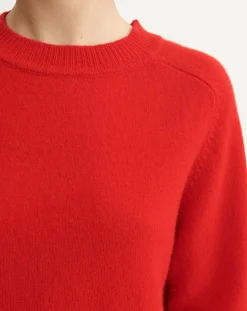 Wool Round Neck Sweater - Women's Collection