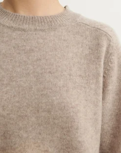 Wool Round Neck Sweater - Women's Collection